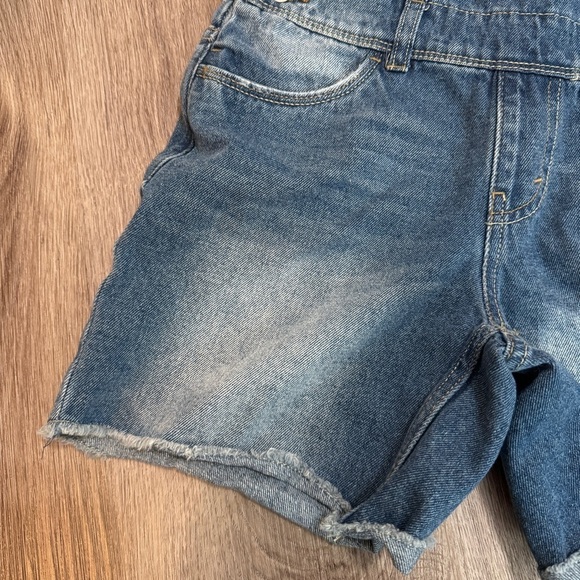 Levi’s Shortall Girls Denim Jean Overall 10 - Picture 3 of 7